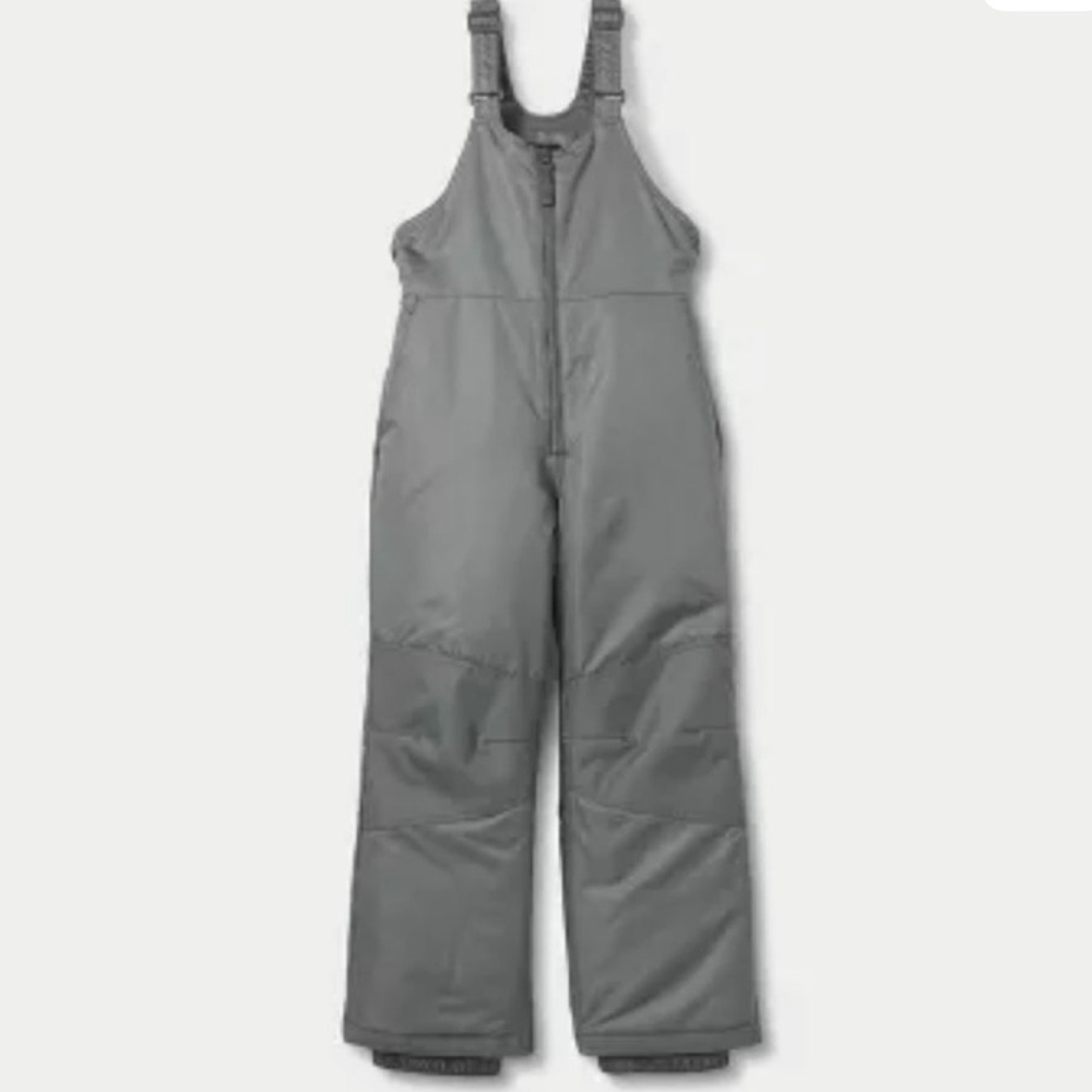 All in Motion Kids Charcoal Overalls NWOT